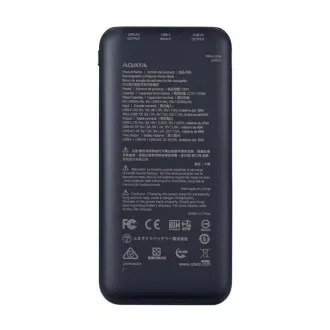 Powerbank ADATA C100, 10000mAh, negru