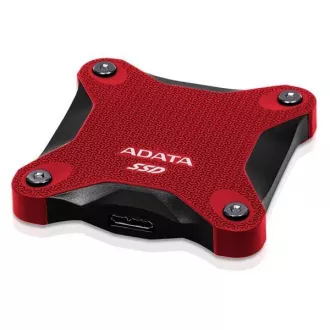 SSD extern ADATA 512GB SD620, USB Micro-B, USB 3.2 Gen 2, R:520/W:460MB/s, roșu