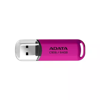 ADATA Flash Disk 64GB C906, USB 2.0, roz