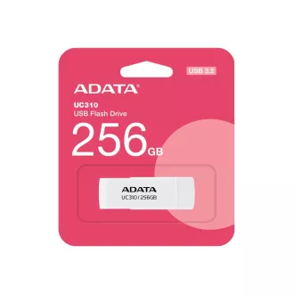 ADATA Flash Disk 256GB UC310, USB 3.2, alb