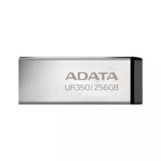 ADATA Flash Disk 256GB UR350, USB 3.2, argintiu-negru