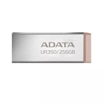 ADATA Flash Disk 256GB UR350, USB 3.2, maro argintiu