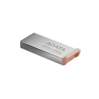 ADATA Flash Disk 256GB UR350, USB 3.2, maro argintiu