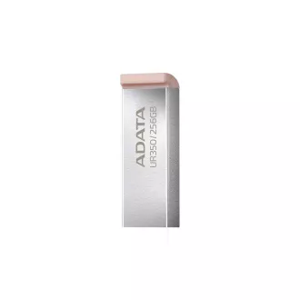 ADATA Flash Disk 256GB UR350, USB 3.2, maro argintiu