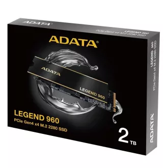 SSD ADATA 2TB LEGEND 960, PCIe Gen4 x4, M.2 2280, (R:7400/ W:6800MB/s)