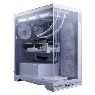Carcasă ADATA XPG INVADER X BTF Mid-Tower, fără sursă de alimentare, 5x ventilatoare de 120 mm, alb