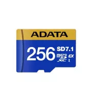 Card ADATA MicroSDXC 256 GB Premier Extreme SD7.1, U3, C10, V30 (R:800/W:700 MB/s)