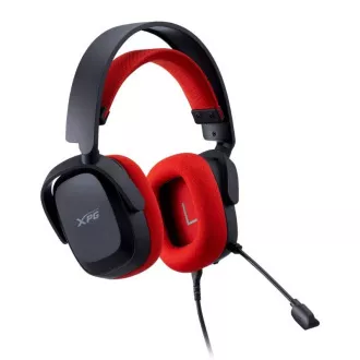 Căști de gaming ADATA XPG PRECOG STUDIO, cu fir, mufă de 4,4 mm, USB, USB-C, negru