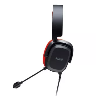 Căști de gaming ADATA XPG PRECOG STUDIO, cu fir, mufă de 4,4 mm, USB, USB-C, negru