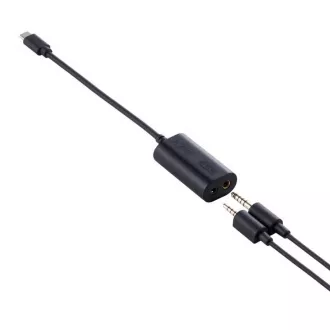 Căști de gaming ADATA XPG PRECOG STUDIO, cu fir, mufă de 4,4 mm, USB, USB-C, negru