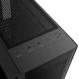 Carcasă ADATA XPG VALOR AIR PLUS Mid-Tower, fără sursă de alimentare, 4x ventilatoare de 120 mm, negru