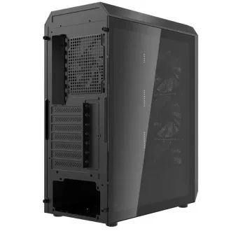 Carcasă ADATA XPG VALOR AIR PLUS Mid-Tower, fără sursă de alimentare, 4x ventilatoare de 120 mm, negru