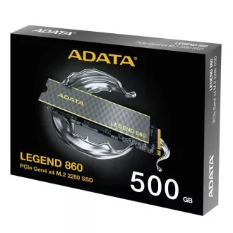 SSD ADATA 500GB LEGEND 860, PCIe Gen4x4, M.2 2280, (R:5000/ W:3000MB/s)