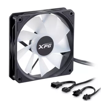 Ventilator ADATA XPG VENTO R, inversat, 120 mm, ARGB, PWM, negru