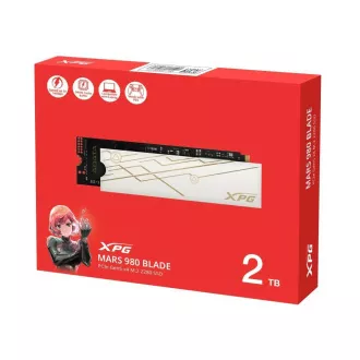 SSD ADATA 2TB XPG MARS 980 BLADE, PCIe Gen5x4, M.2 2280, (R:14000/ W:13000MB/s)