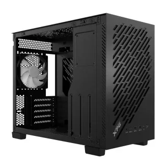 Carcasă ADATA XPG VALOR AIR NANO Mini-Tower, fără sursă de alimentare, 1x Ventilator ARGB de 120 mm, Negru