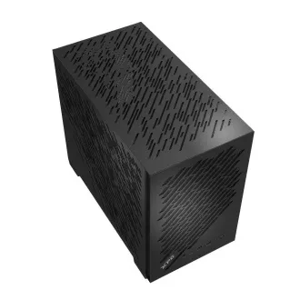 Carcasă ADATA XPG VALOR AIR NANO Mini-Tower, fără sursă de alimentare, 1x Ventilator ARGB de 120 mm, Negru