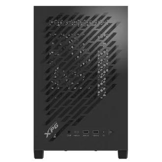 Carcasă ADATA XPG VALOR AIR NANO Mini-Tower, fără sursă de alimentare, 1x Ventilator ARGB de 120 mm, Negru
