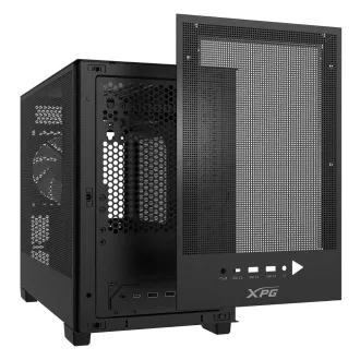 Carcasă ADATA XPG VALOR MESH NANO Mini-Tower, fără sursă de alimentare, 1x Ventilator ARGB de 120 mm, Negru