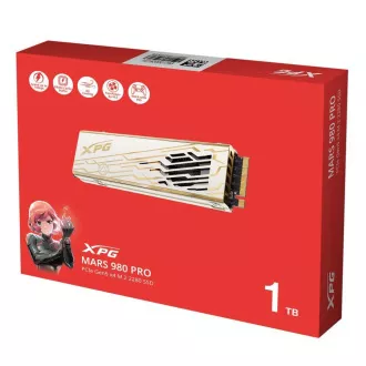 SSD ADATA 1TB XPG MARS 980 PRO, PCIe Gen5x4, M.2 2280, (R:14000/ W:10000MB/s)