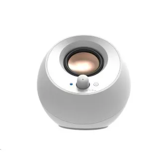 Creative PEBBLE V3, boxe desktop 2.0 cu USB-C și Bluetooth 5.0 - albe