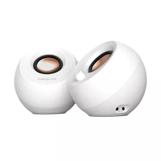Creative Pebble Pro - difuzor mobil - alb