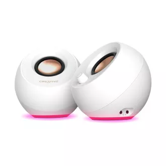 Creative Pebble Pro - difuzor mobil - alb