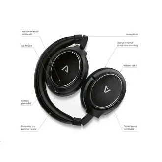 Căști LAMAX NoiseComfort ANC cu funcție de anulare a zgomotului Căști LAMAX NoiseComfort ANC cu funcție de anulare a zgomotului