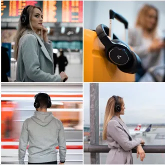 Căști LAMAX NoiseComfort ANC cu funcție de anulare a zgomotului Căști LAMAX NoiseComfort ANC cu funcție de anulare a zgomotului