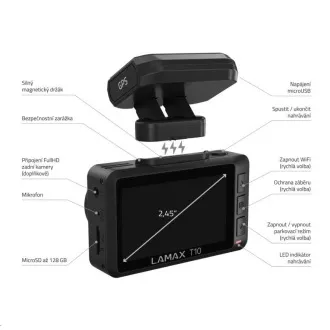 LAMAX T10 4K GPS (cu raportare radar)