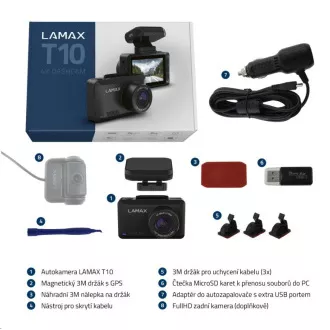 LAMAX T10 4K GPS (cu raportare radar)