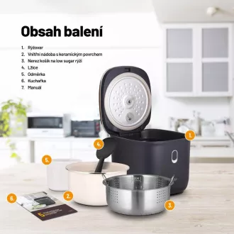 Lauben Low Sugar Rice Cooker 3000AT - aparat de gătit orez