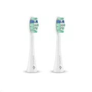 Capetele TrueLife SonicBrush Clean-series Standard alb, pachet de 2 bucăți