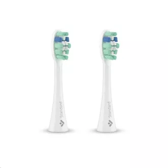 Capetele TrueLife SonicBrush Clean-series Standard alb, pachet de 2 bucăți