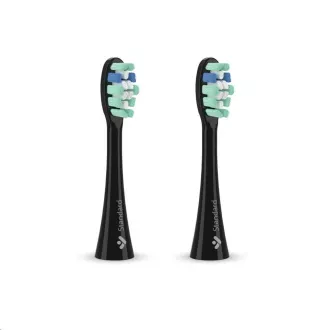 Capetele TrueLife SonicBrush Clean-series Standard negru pachet de 2 bucăți
