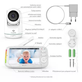 TrueLife NannyCam R5 - monitor video digital pentru copii TrueLife NannyCam R5 - monitor video digital pentru copii