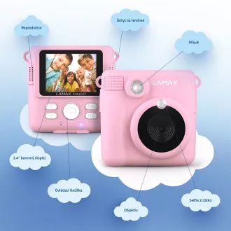 LAMAX InstaKid1 roz