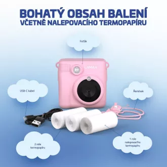 LAMAX InstaKid1 roz