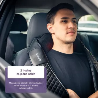 TrueLife RelaxBack B6 Charge - guler de masaj cu baterie reîncărcabilă