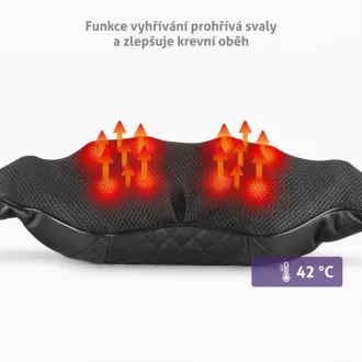 TrueLife RelaxBack B6 Charge - guler de masaj cu baterie reîncărcabilă