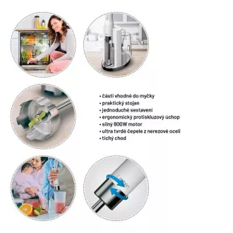 Lauben Stick Blender 800WT - blender cu băț