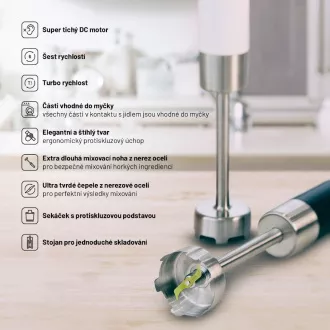Lauben Stick Blender 800WT - blender cu băț