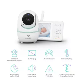 TrueLife NannyCam R4 - monitor video digital pentru copii TrueLife NannyCam R4 - monitor video digital pentru copii