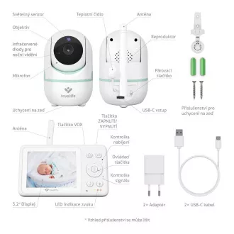 TrueLife NannyCam R4 - monitor video digital pentru copii TrueLife NannyCam R4 - monitor video digital pentru copii
