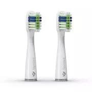 Capete TrueLife SonicBrush seria Slim, alb standard, pachet de 2