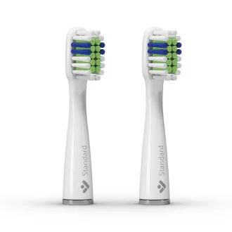 Capete TrueLife SonicBrush seria Slim, alb standard, pachet de 2 Capete TrueLife SonicBrush seria Slim, alb standard, pachet de 2