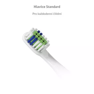 Capete TrueLife SonicBrush seria Slim, alb standard, pachet de 2 Capete TrueLife SonicBrush seria Slim, alb standard, pachet de 2
