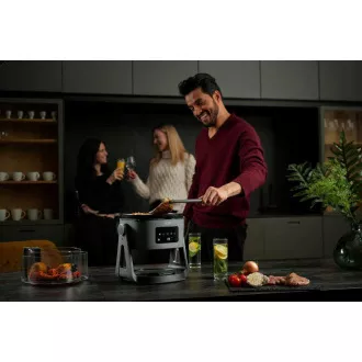 Lauben Glass&Grill Air Fryer 3in1 5500BG - friteuza cu aer cald
