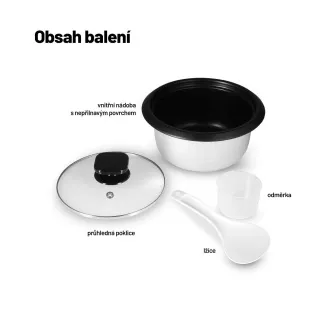 Aragaz de orez Lauben Square 1000WB