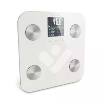 TrueLife FitShape S6 BT - Scală bluetooth de impedanță bioelectrică - alb